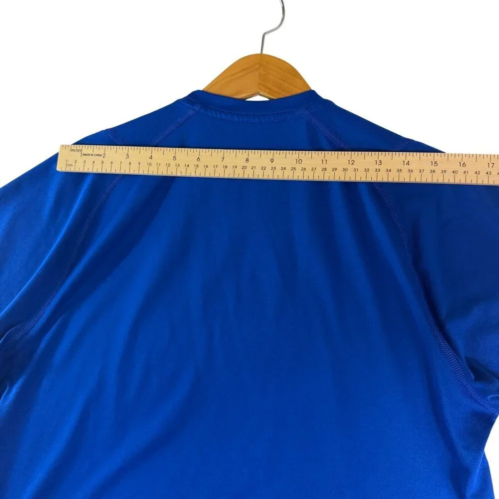 Adidas Freelift Men’s T-Shirt Medium Blue Climalite Athletic Training Tee Size M